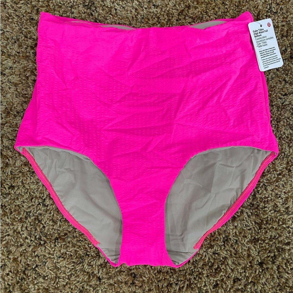 Lululemon high waist swim bottom XS